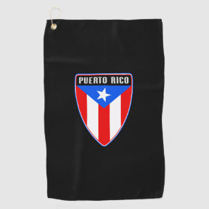 Toalla De Golf Escudo de Puerto Rico
