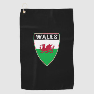 Toalla De Golf Escudo galés