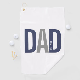 Toalla De Golf Establecimiento de un padre moderno con personalid
