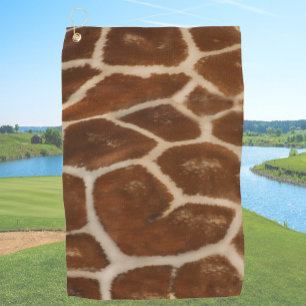Toalla De Golf Estampa de Jirafa Sube Tu Propia Foto Imagen Perso