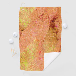 Toalla De Golf Estilo de cuero arrugado con pintura desgastada, s