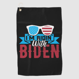Toalla De Golf Estoy Ridin con Biden
