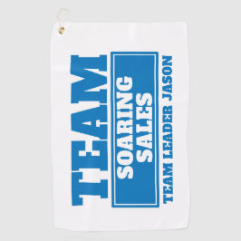 Toalla De Golf Evento de construcción del equipo de golf personal