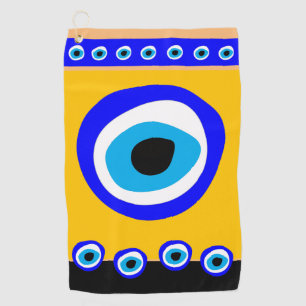 Toalla De Golf Evil Eye Talisman y Arab Amulet /turco, griego
