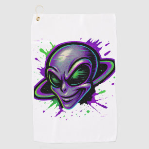 Toalla De Golf Extraterrestre de Tiro Malvado