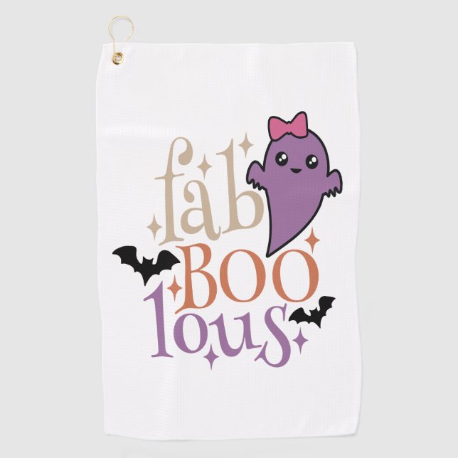 Toalla De Golf Fa BOO Lous Fa BOO Lous Halloween Ghost (Anverso)