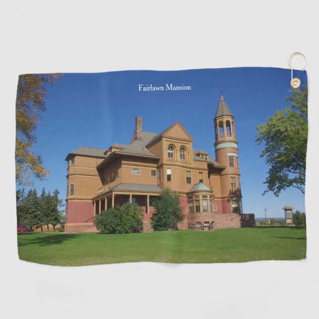Toalla de golf Fairlawn Mansion (Horizontal)