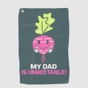 Toalla De Golf Famoso cumpleaños padre de padre chiste Navidades