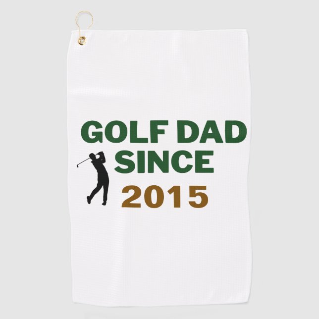 Toalla De Golf Father’s Day Golf Dad Since Year Design (Anverso)
