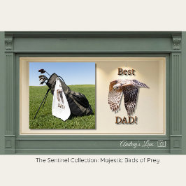 Toalla De Golf Father's Day "Best Dad" Hawk 