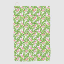 Toalla De Golf Flamenco Rosa Tropical