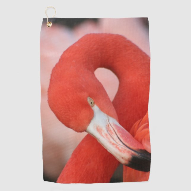Toalla De Golf Flamingo 001 (Anverso)