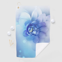Toalla de golf - Flor azul