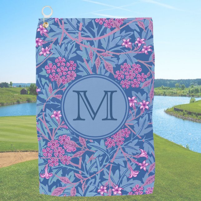 Toalla De Golf Floral azul William Morris Personalizados Primeras (Subido por el creador)