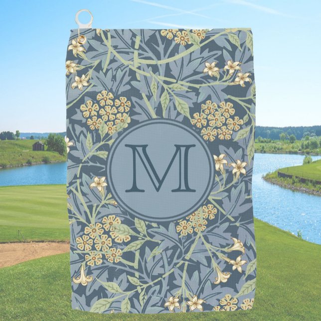 Toalla De Golf Floral azul William Morris Personalizados Primeras (Subido por el creador)