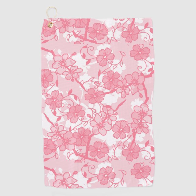 Toalla De Golf flores (Anverso)