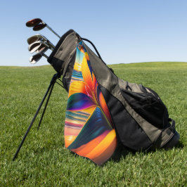 Toalla De Golf Flores de paraíso tropical