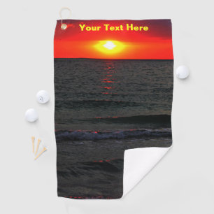 Toalla De Golf Florida Sunset