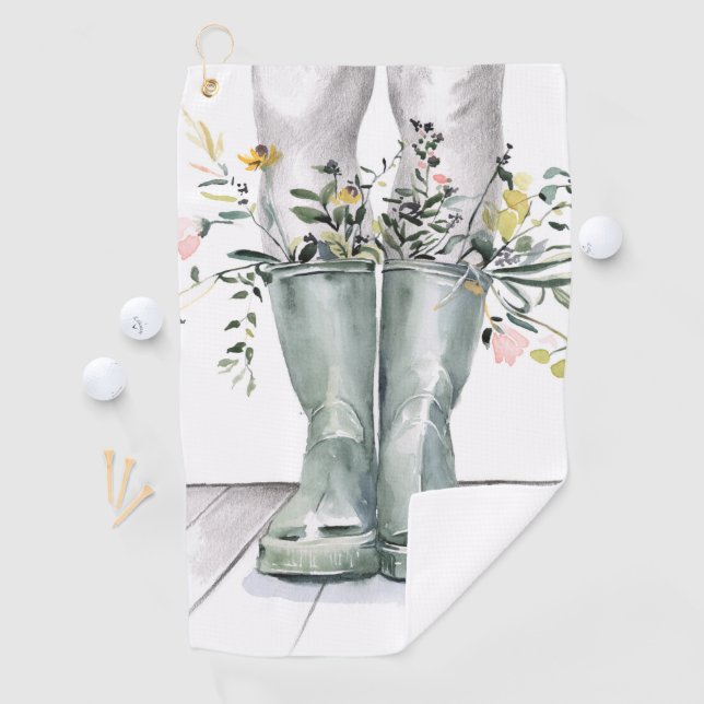 Toalla De Golf Flujo y crecimiento II (In situ)