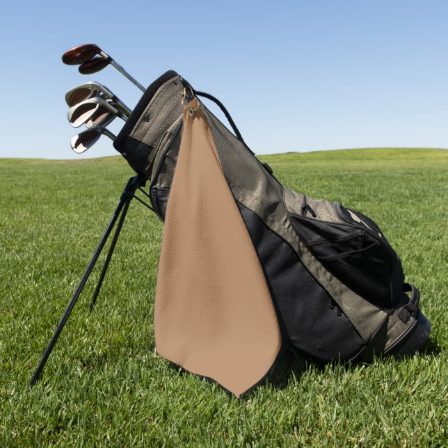 Toalla De Golf Fondo suave de rosa polvoriento – Boda (Verde)