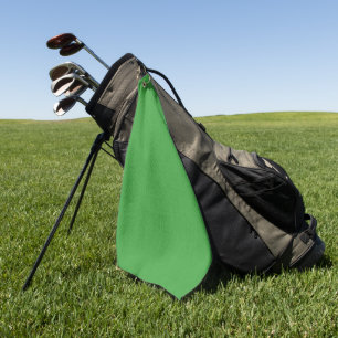 Toalla De Golf Fondo verde texturizado visual calmado y simple