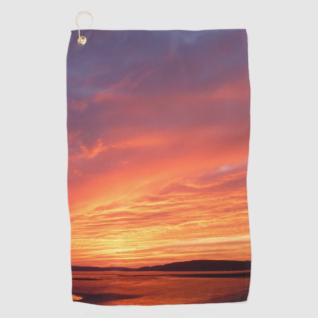 Toalla De Golf Foto personalizada de Personalizado (Anverso)