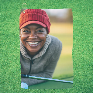 Toalla De Golf Foto personalizada Gift Golfer