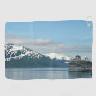 Toalla De Golf Fotografía de viajes de crucero en Alaska