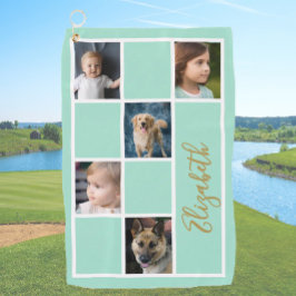 Toalla De Golf Fotos de la familia de plantillas de Personalizado