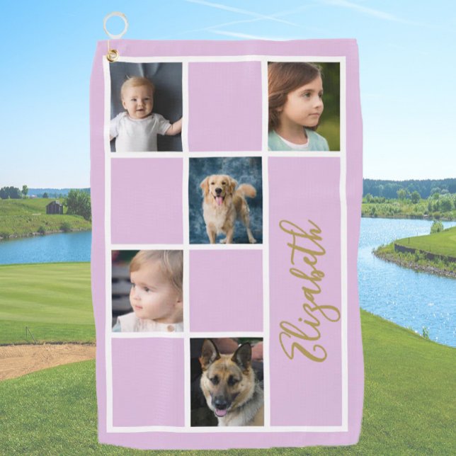 Toalla De Golf Fotos de la familia de plantillas de Personalizado (Subido por el creador)