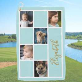 Toalla De Golf Fotos de la familia de plantillas de Personalizado