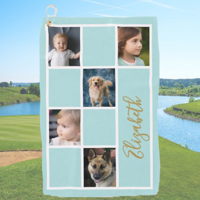 Toalla De Golf Fotos de la familia de plantillas de Personalizado (Subido por el creador)