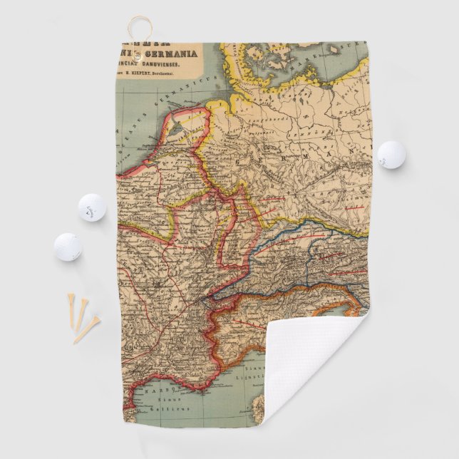 Toalla De Golf Francia, Gran Bretaña, Alemania (In situ)