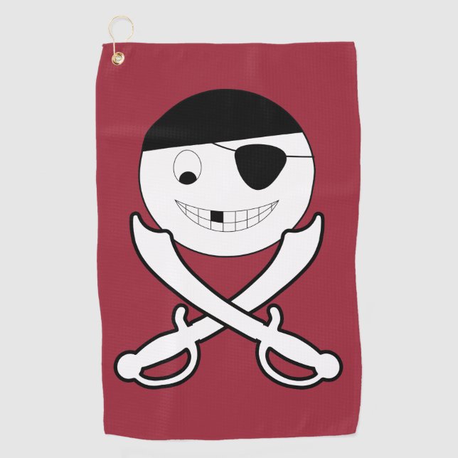 Toalla De Golf Friendly Jolly Roger (Anverso)
