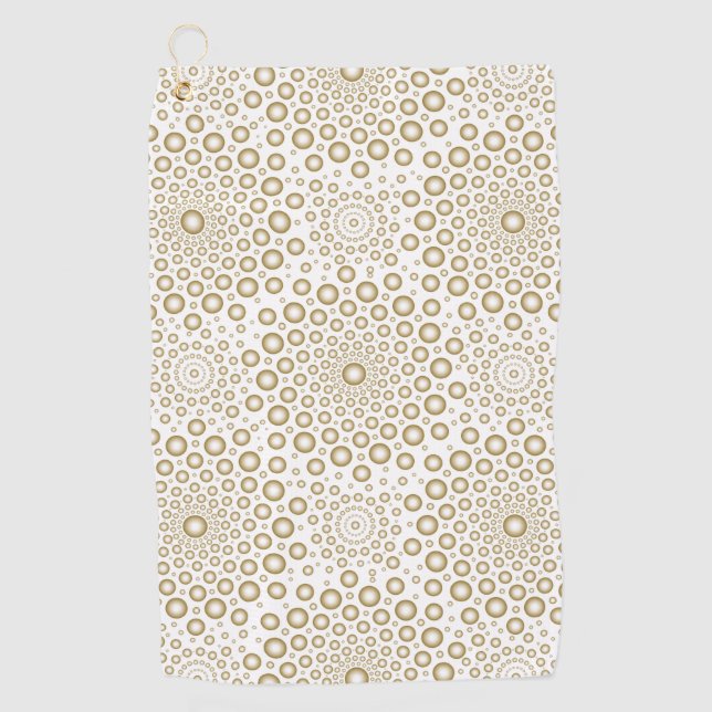 Toalla De Golf Fuegos artificiales (Anverso)