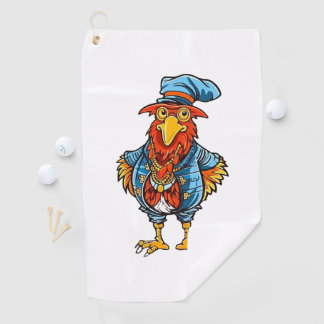 Toalla De Golf Funny Bossy Personalizado Rooster