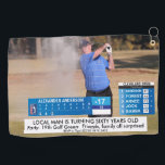 Toalla De Golf Funny Golf News  ️・40th 50th 60th Men Birthday<br><div class="desc">Funny Golf News ️・40th 50th 60th Men Birthday Banner - Hilarous Fiesta! 🏌️ ‍ ♂️ Hacer que su cumpleaños sea inolvidable con este hilarante banner de cumpleaños de "Golf News"! Perfecto para fiestas de 40, 50 o 60 años, este divertido banner parece un titular de noticias de última hora, celebrando...</div>