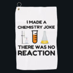 Toalla De Golf Funny Science lover chemistry chiste<br><div class="desc">Chiste de química científica divertida</div>