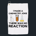 Toalla De Golf Funny Science lover chemistry chiste<br><div class="desc">Chiste de química científica divertida</div>