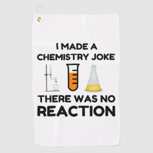 Toalla De Golf Funny Science lover chemistry chiste