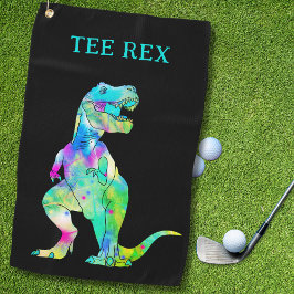 Toalla De Golf Funny Tee Rex Dinosaur Dad Chiste