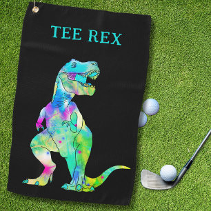 Toalla De Golf Funny Tee Rex Dinosaur Dad Chiste