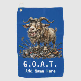 Toalla De Golf G.O.A.T. Personalizado