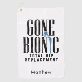 Toalla De Golf Gag de cirugía de reemplazo de cadera biónica tras