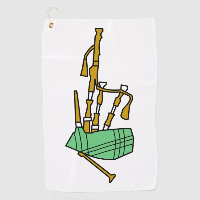 Toalla De Golf Gaitas (Anverso)