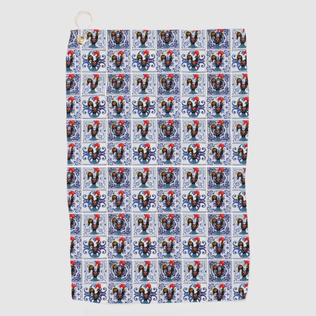 Toalla De Golf Galo de Barcelos, Portugal (Anverso)