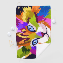 Toalla de golf - Gato