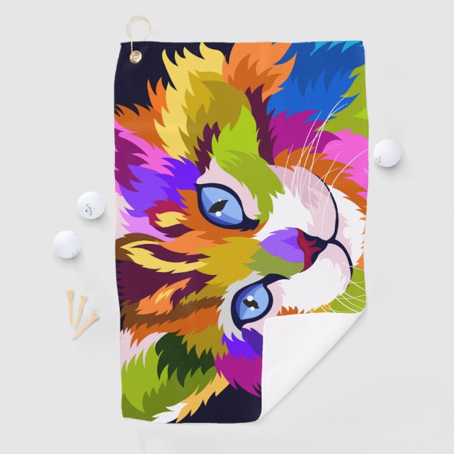 Toalla de golf - Gato (In situ)