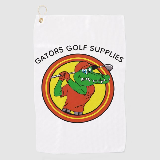 Toalla de golf Gator (Anverso)