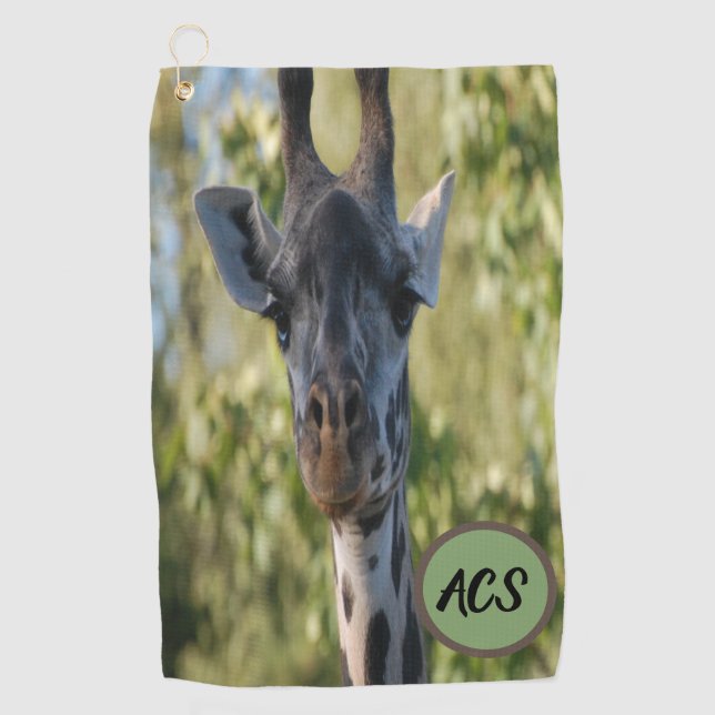 Toalla De Golf Giraffe (Anverso)